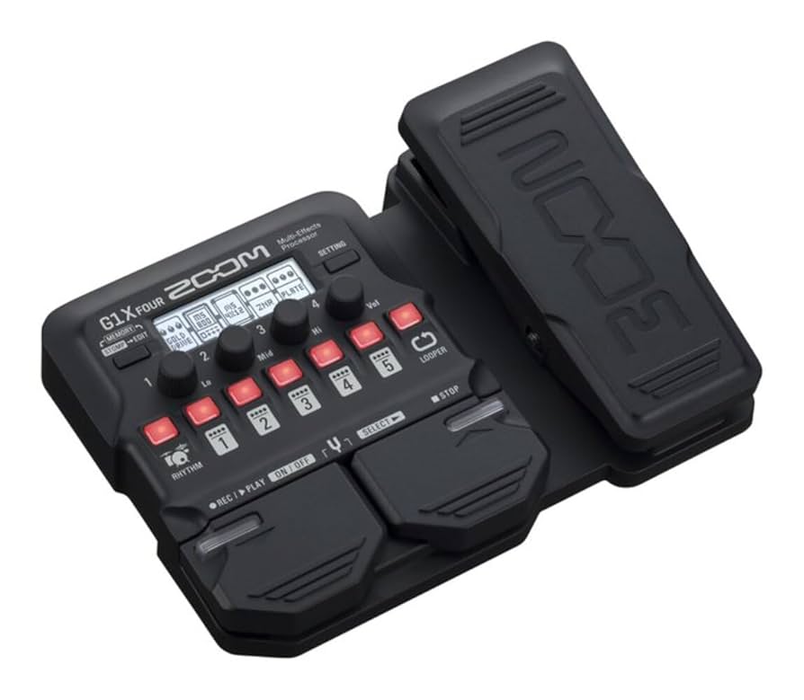【即購入可】ZOOM G1X FOUR マルチエフェクター Amazon.co.jp: ZOOM ズーム G1X FOUR ギター用マルチ